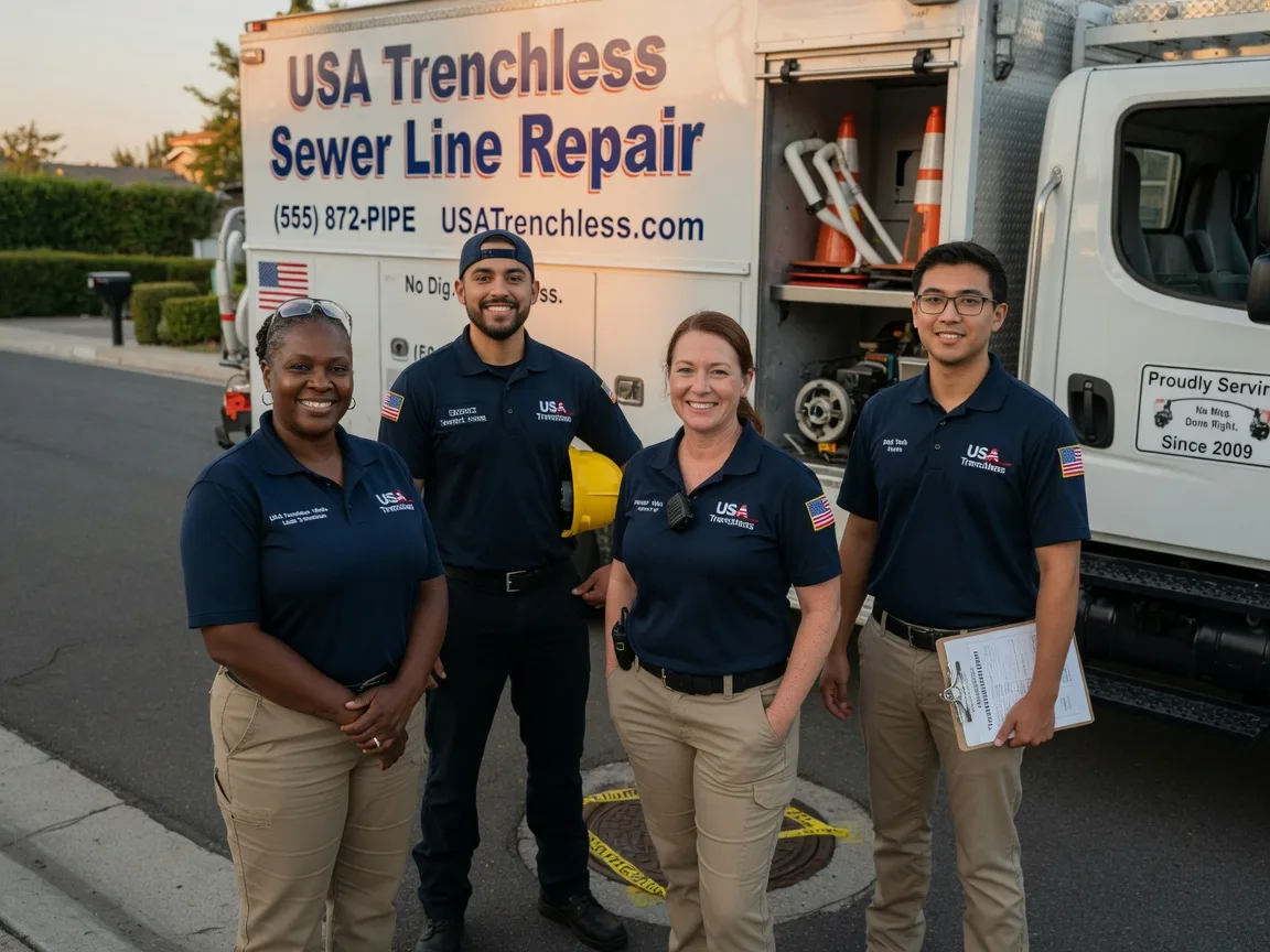 Sewer Line Repair company in Blooming Grove, TX